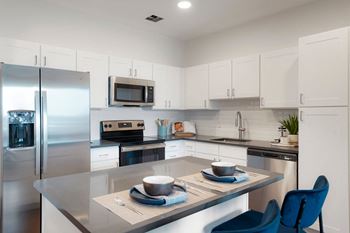 Gray quartz countertops